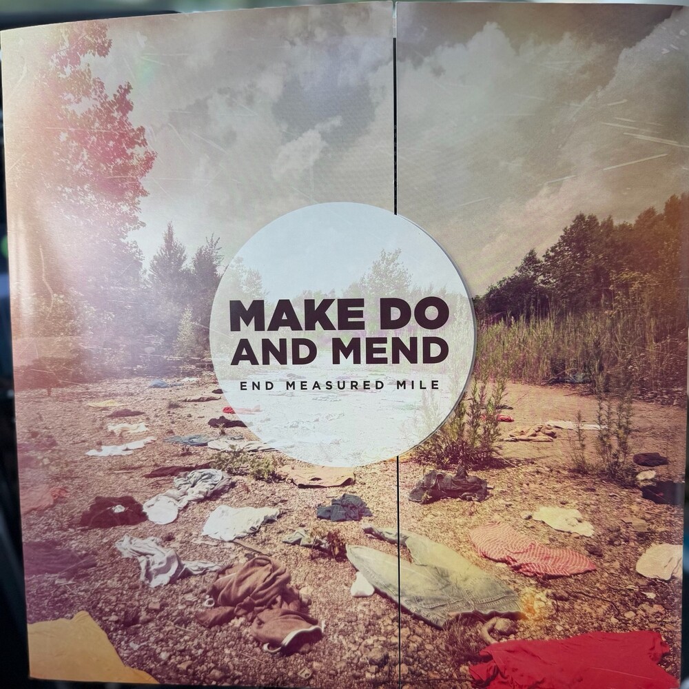 Make Do And Mend - End Measured Mile Vinyl LP Record Die-cut cover Mint Green